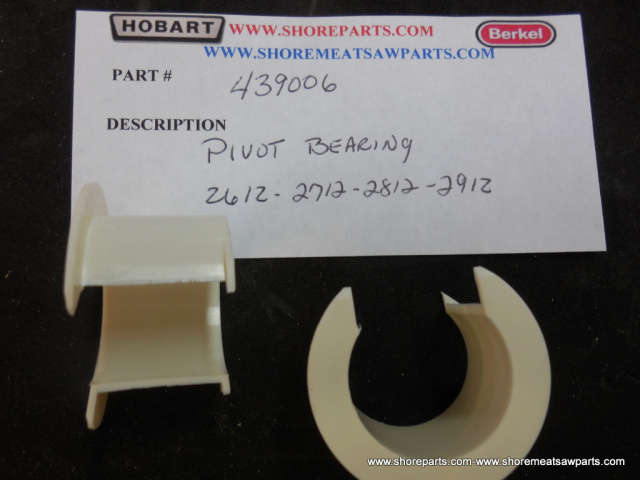Hobart Pivot Bearings Parts # 00-439006 Sold in Pairs